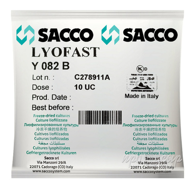 Термофильная закваска Sacco Y 080/082/084/086B (10D)