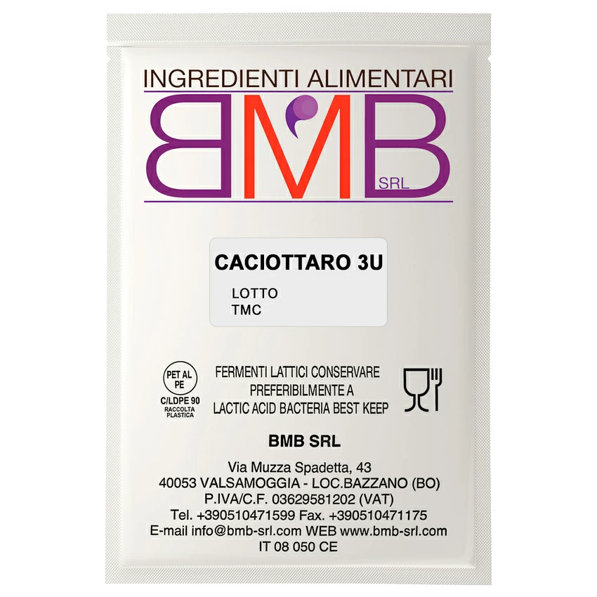 Мезо-термофильная закваска BMB CACIOTTARO 3U (на 300-600 литров молока) Мезо-термофильная закваска BMB CACIOTTARO 3U (на 300-600 литров молока)