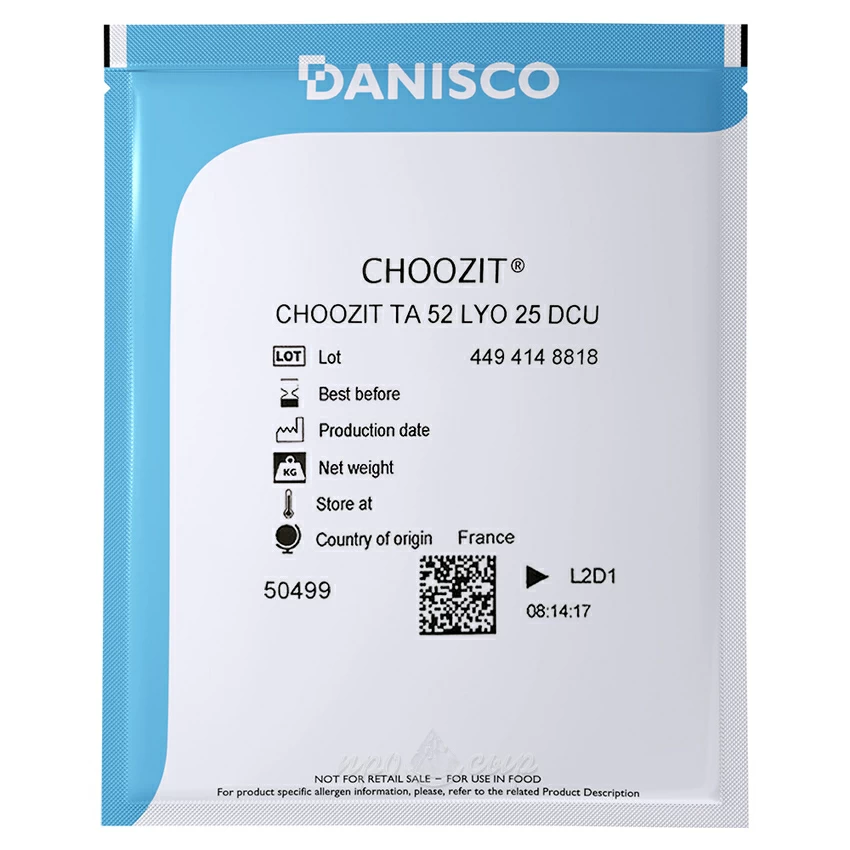 Термофильная закваска Danisco TA 50/52/54 (25 DCU) Термофильная закваска Danisco TA 50/52/54 (25 DCU)