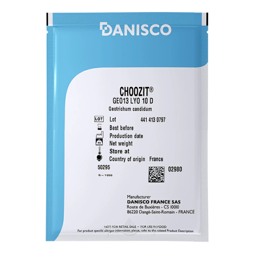 Плесень CHOOZIT Geotrichum Candidum GEO 13 LYO 10 D Плесень CHOOZIT Geotrichum Candidum GEO 13 LYO 10 D