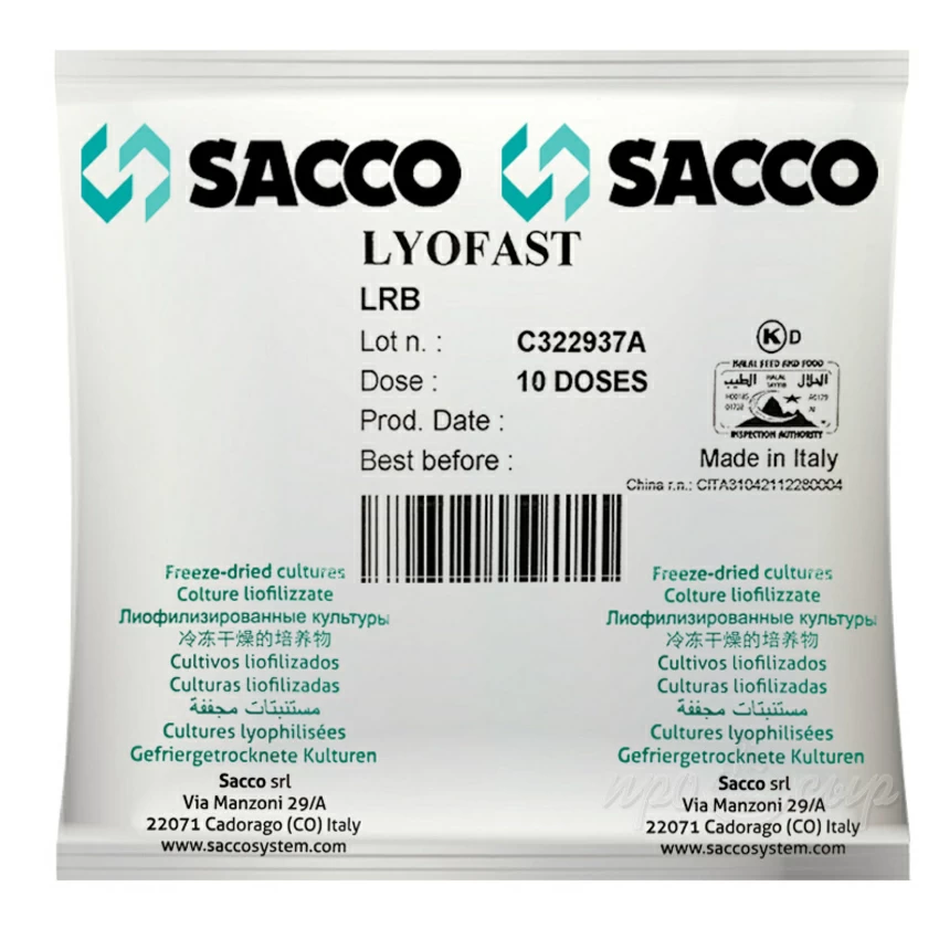 Защитная культура Sacco LRB (10D) Защитная культура Sacco LRB (10D)